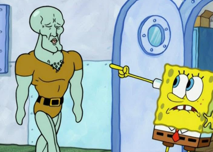 handsome Squidward